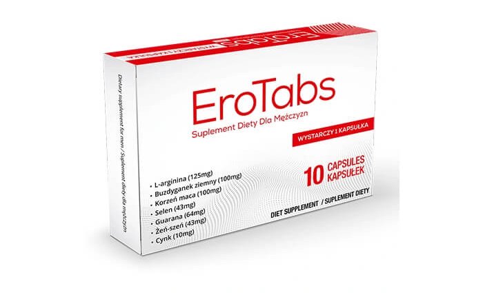 Erotabs - Tabletki na erekcję