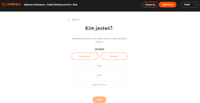 Jak założyć konto na Randkuj.my?